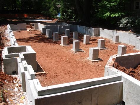 Chapman Architecture The Daulton House: Daulton House Foundation