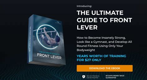 The Ultimate Guide to Achieving a FRONT LEVER - The Movement Athlete