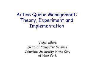 Image result for Active Queue Management Tutorial
