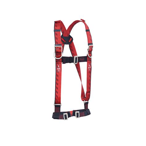 Full Body Harness for Tower Climbing (Class L) with 3 Adjustment & 2 ...