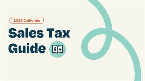 California 2023 Sales Tax Guide