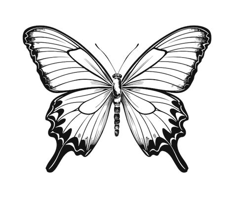 Image result for Hand Drawn Simple Butterfly