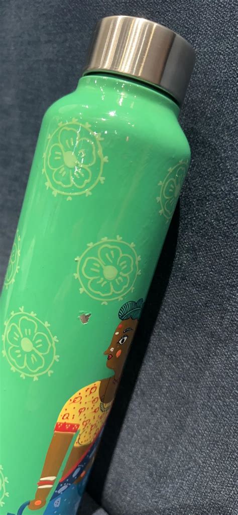 Chumbak Flower Lady Steel Bottle : Amazon.in: Home & Kitchen