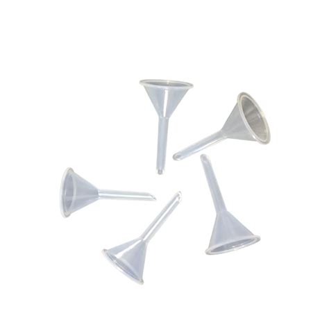 AANIJ® Analytic funnel long stem 35 mm PP Plastic Mini Funnels for ...