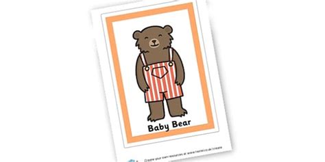 Baby Bear Poster (teacher made) - Twinkl