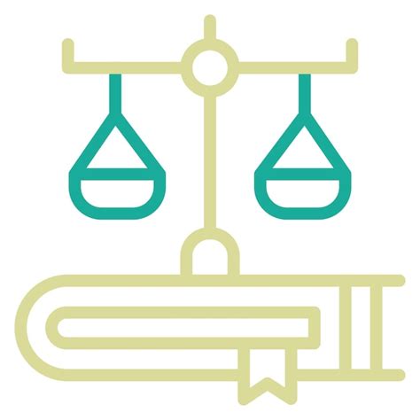 Law vector icon illustration of diplomacy iconset | Premium Vector