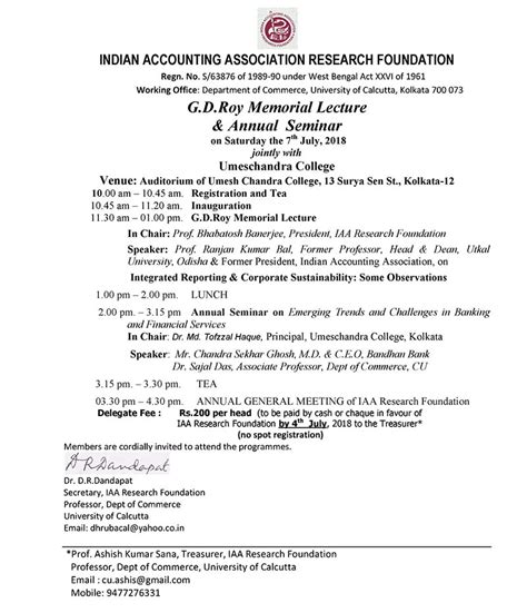 Indian Accounting Association Research Foundation