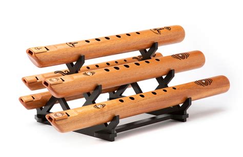 Mountain Flute Stand-Black (final sale) - High Spirits Flutes