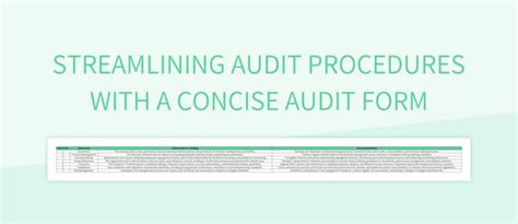 Image result for Audit Procedures PDF