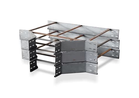 Cable trays and ladders, connections, related accessories and structures