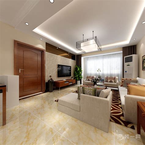 现代简约二居室104平米12万-欣葆家园装修案例-北京房天下家居装修网