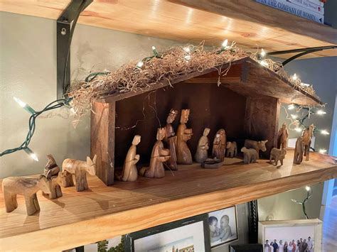 Indoor Nativity Scenes Holiday Living 9 In Nativity Christmas Decor