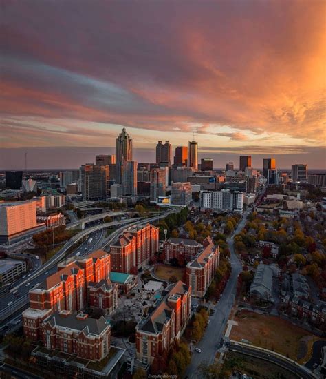 Dr. Michael Hatcher Ph.D. on LinkedIn: #sunset #atl #constructionviews #atlanta #sky_high ...