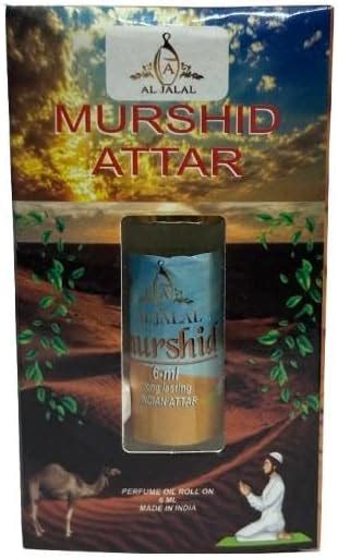 AL JALAL murshid attar strong aqua fragrances 6ML bottle : Amazon.in ...