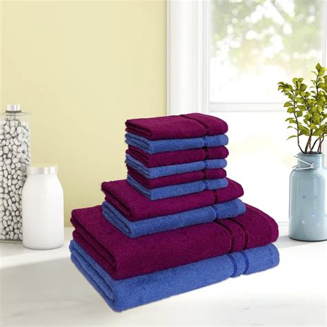 Buy SPACES Core Seasons Best Quick Dry Solid Towel - Set of 10 from ...