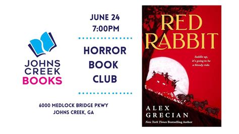 June Horror Book Club, 6000 Medlock Bridge Road, B500, Johns Creek, GA ...