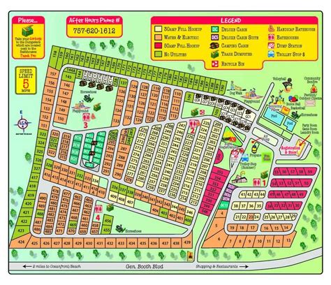 Virginia Beach KOA Campground Map: Find Your Site