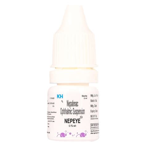 Nepeye Ophthalmic Suspension | Uses, Side Effects, Price | Apollo Pharmacy