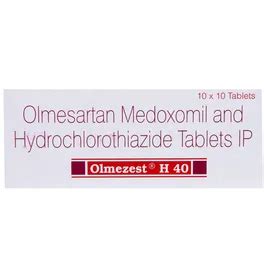 Olmezest H 40 Tablet | Uses, Side Effects, Price | Apollo Pharmacy