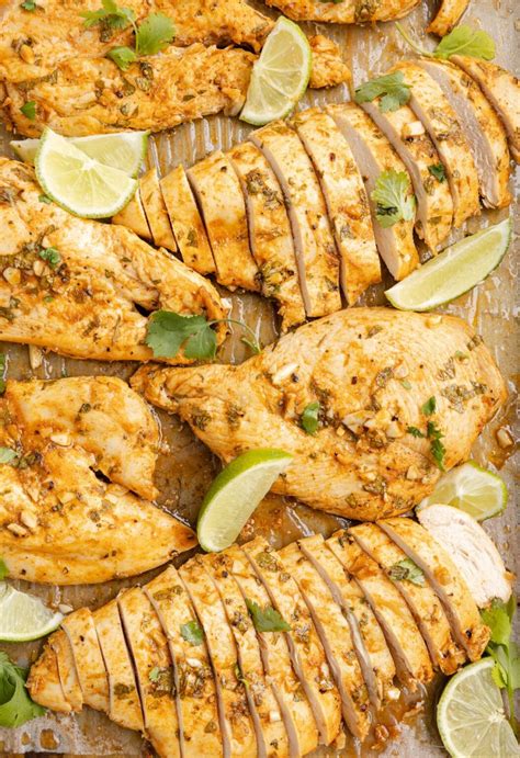 Sheet Pan Cilantro Lime Chicken (Cilantro-Lime Marinade) - Together as ...