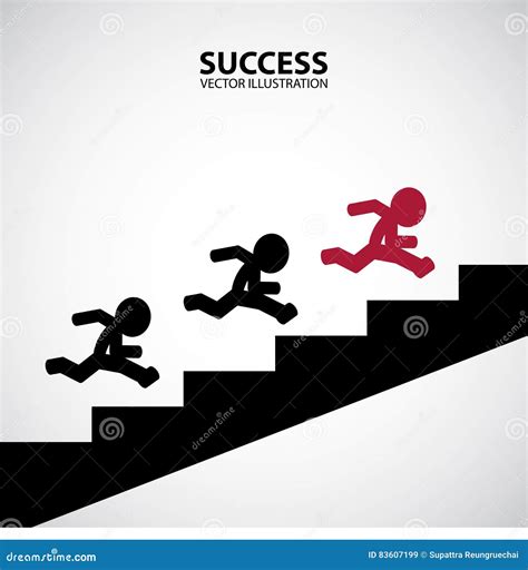 Success Graphic Design stock vector. Illustration of business - 83607199