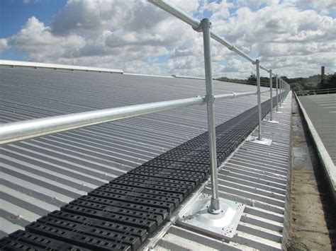 Kee Guard® Guardrail for Metal Roofs - Rooftop Guardrail - Kee Safety