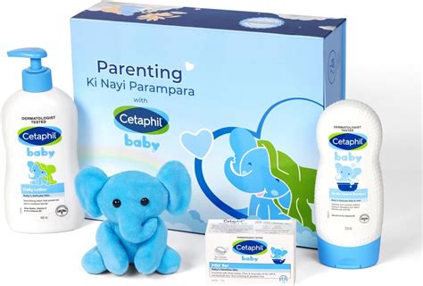Cetaphil Baby Gift packs with Soft Toy | Essential Skincare Gift Set ...