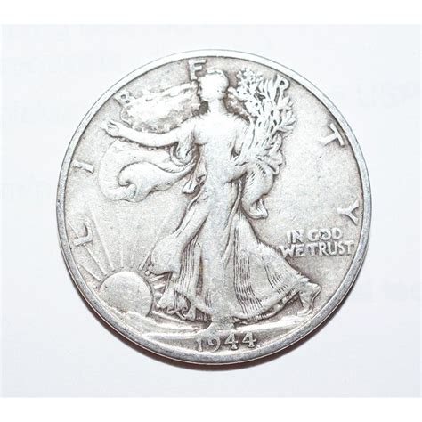 How Much Is A 1944 Silver Walking Liberty Half Dollar Worth