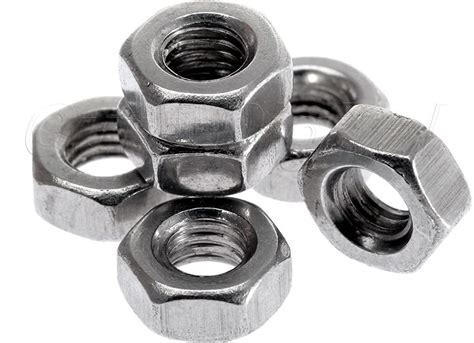 INVENTO 40 pcs M4 Nuts- Zinc Plated for DIY Projects Automotive ...