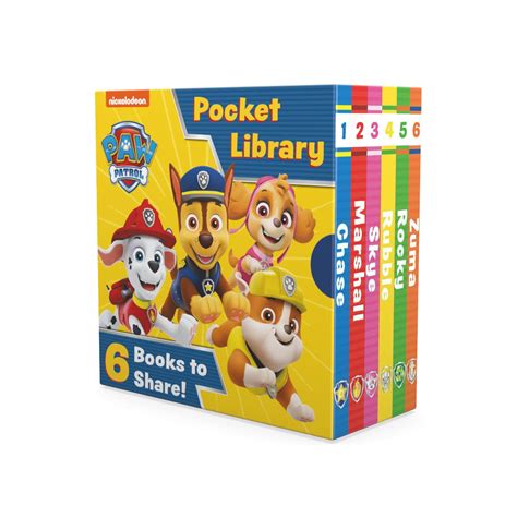 Paw Patrol Pocket Library : Paw Patrol: Amazon.in: Books