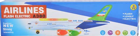 Buy Airline Flash Electric A380 Airbus (White) Online at Low Prices in ...
