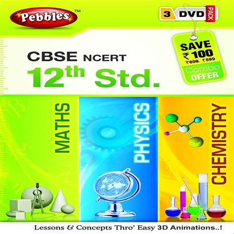 CBSE 12TH STD. - Solved Question Bank & Guide - Maths, Physics ...