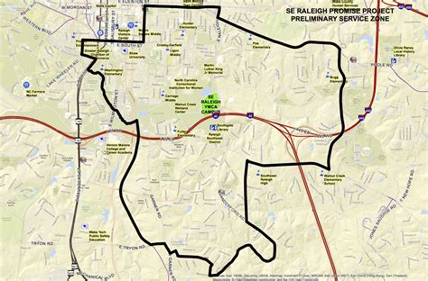 Area of Impact - Southeast Raleigh Promise