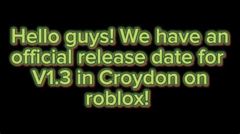 Croydon Roblox Update 的图像结果
