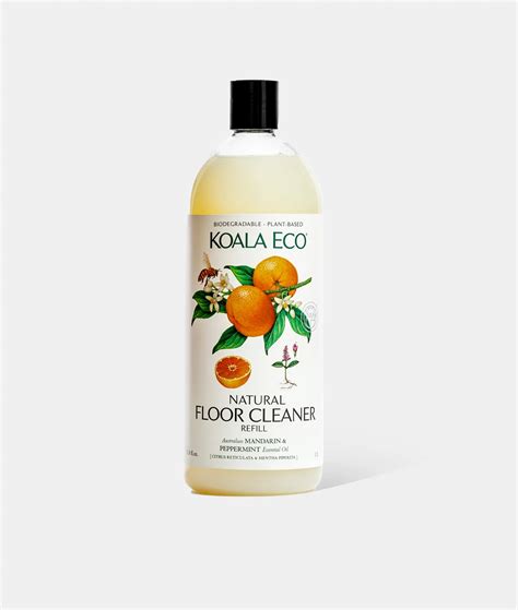 Koala Eco Floor Cleaner Mandarin & Peppermint 1L - Camberwell Wholefoods