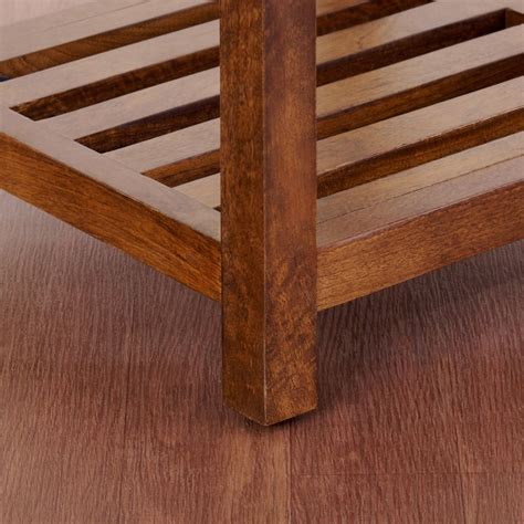 Buy Adana Mango Wood End Table - Brown from Home Centre at just INR 6663.0