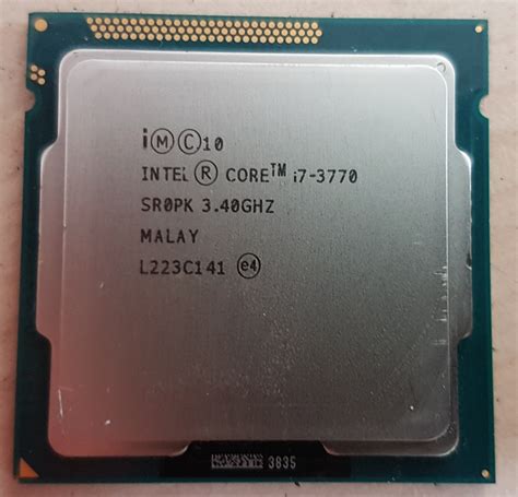 Intel Core i7-3770K SR0PL Socket H2 LGA1155 Desktop CPU Processor 8MB 3 ...