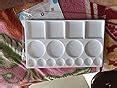 KABEER ART 16 Well Rectangle Plastic Painting Palette : Amazon.in: Home ...
