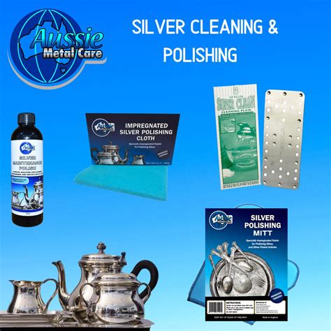 AMC Silver Cleaning & Polishing Kit With Silver Polish, Silver Cleaning ...