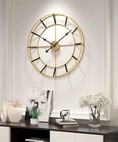Kitchen Wall Clock – Modern Decorative Wall Clock for Dining Room – All ...
