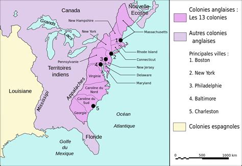 13 Colonies Map - Cliparts.co