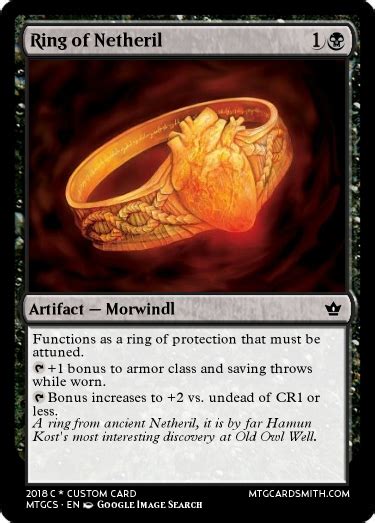 Netherese Ring of Protection 的图像结果