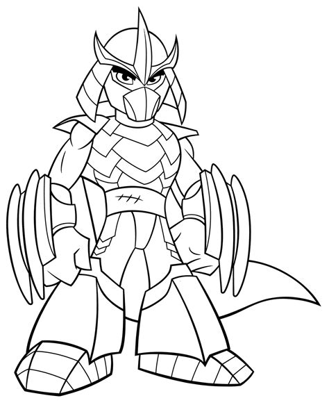 Ninja Turtles Coloring Pages Shredder Tmnt [2025]