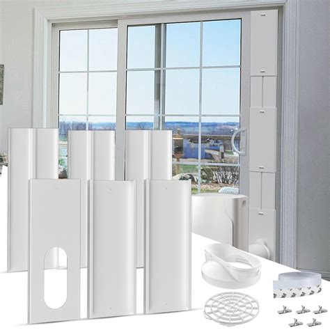 Cestluck Sliding Door Air Conditioner Kit, with 5.9" Coupler and Bird ...