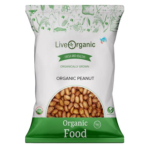 Raw Peanut 500Gm – Live Organic