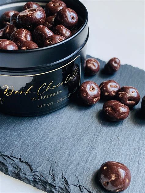 Dark Chocolate Blueberries - Hill Country Chocolate