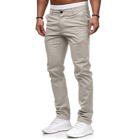 HaHaHappy Mens Chinos Slim Fit Stretch Flat-Front Skinny Dress Pants ...