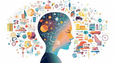 Flat Vector Illustration of Cognitive and Intelligence Life Skills ...