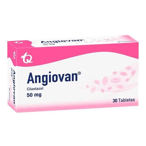 Angiovan Cilostazol 50 Mg Caja X 30 Tabletas Mk | Axalotiene
