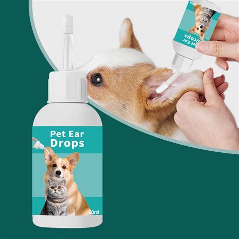 Surpdew Cleaning Supplies Dog And Cats Ear Cleaning Solution 60Ml Ear Care Solution Contains ...